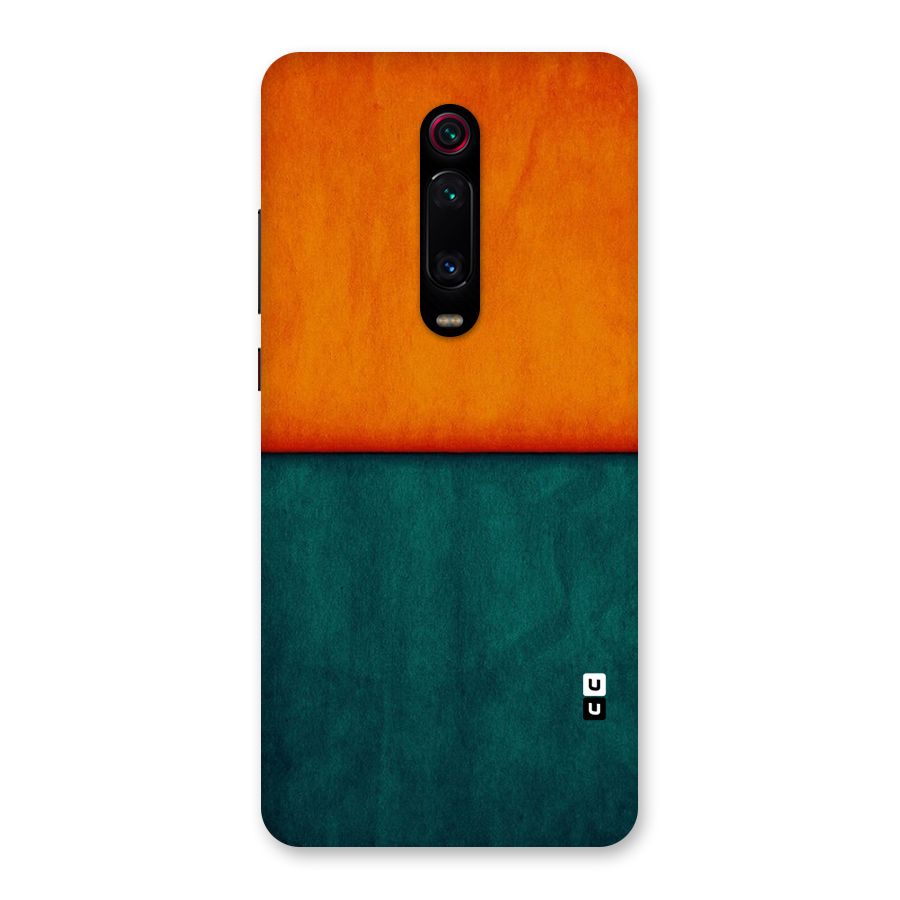 Orange Green Shade Back Case for Redmi K20