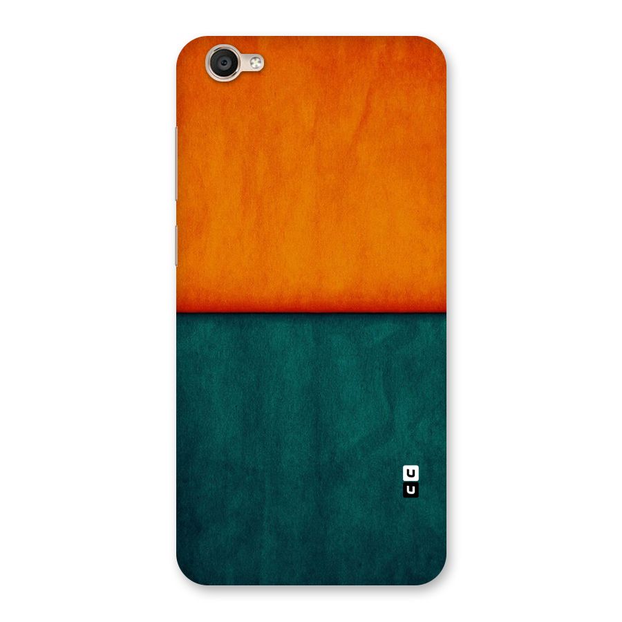 Orange Green Shade Back Case for Vivo Y55s