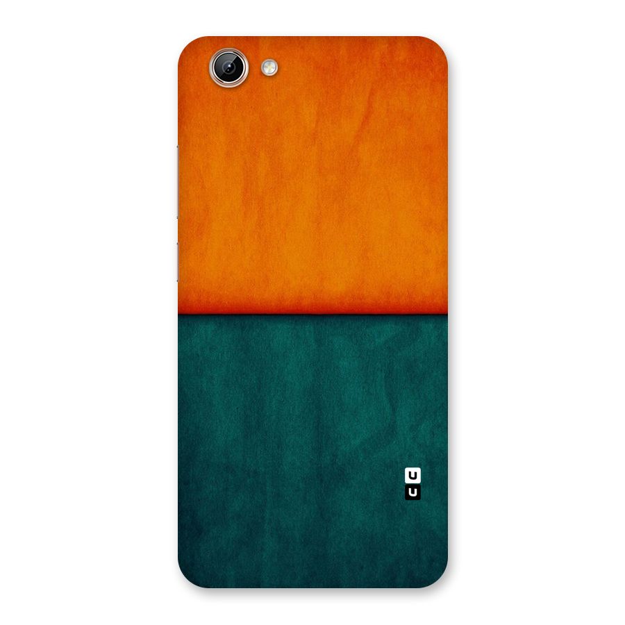 Orange Green Shade Back Case for Vivo Y71i