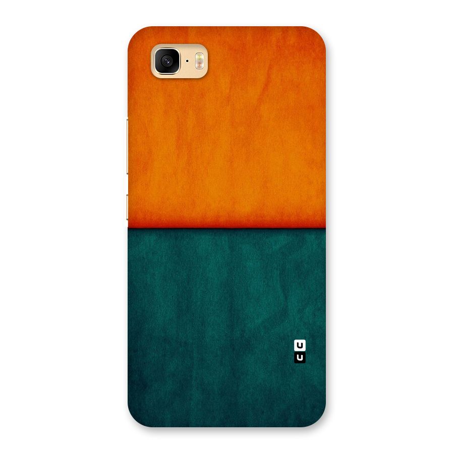 Orange Green Shade Back Case for Zenfone 3s Max
