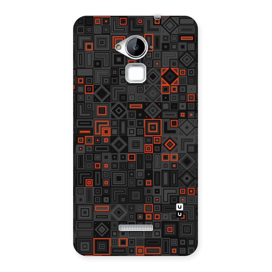 Orange Shapes Abstract Back Case for Coolpad Note 3