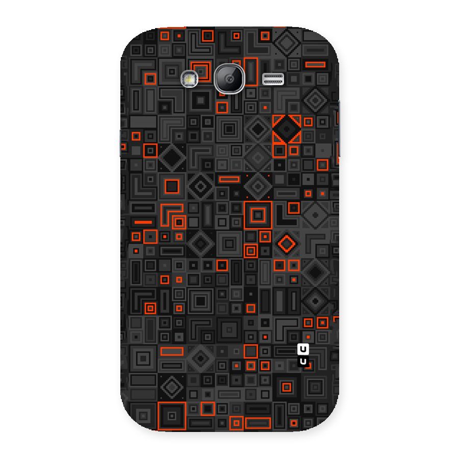 Orange Shapes Abstract Back Case for Galaxy Grand Neo Plus