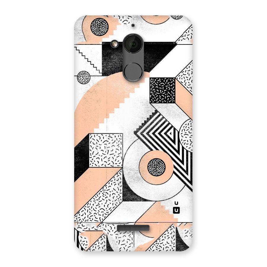 Orange Zig Zag Back Case for Coolpad Note 5