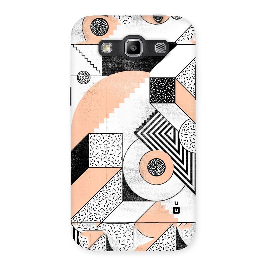 Orange Zig Zag Back Case for Galaxy Grand Quattro