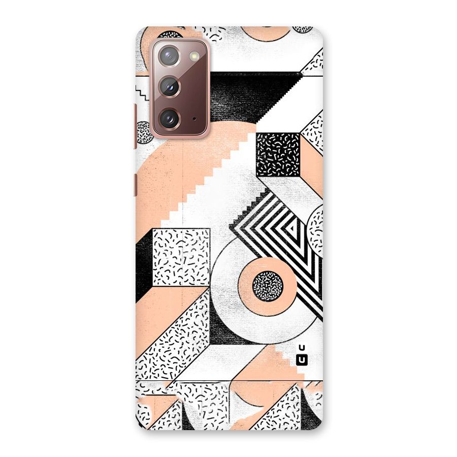 Orange Zig Zag Back Case for Galaxy Note 20