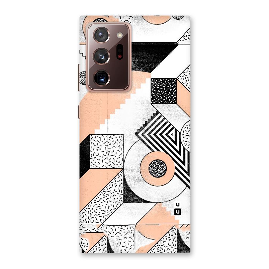 Orange Zig Zag Back Case for Galaxy Note 20 Ultra