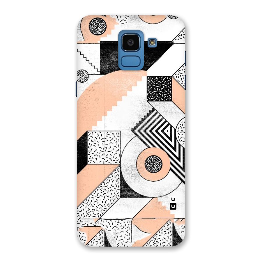 Orange Zig Zag Back Case for Galaxy On6
