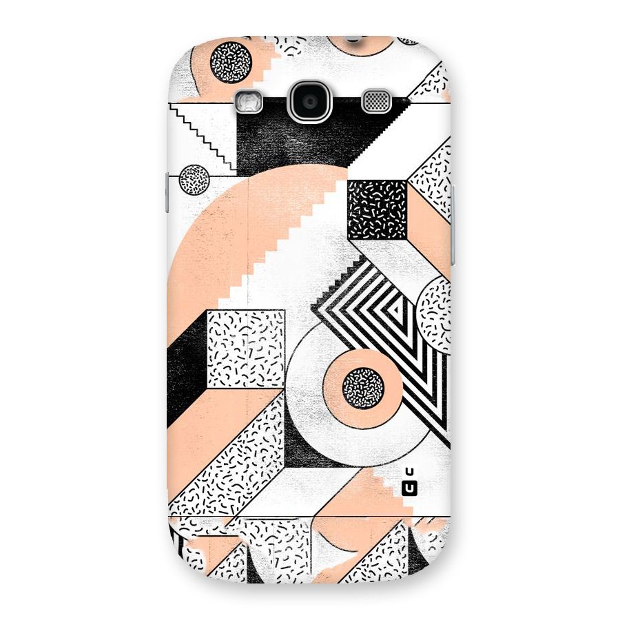 Orange Zig Zag Back Case for Galaxy S3