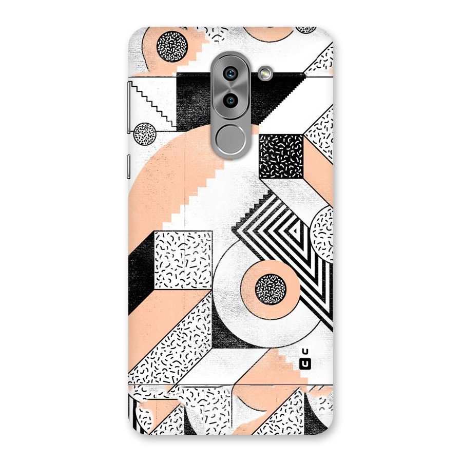 Orange Zig Zag Back Case for Honor 6X