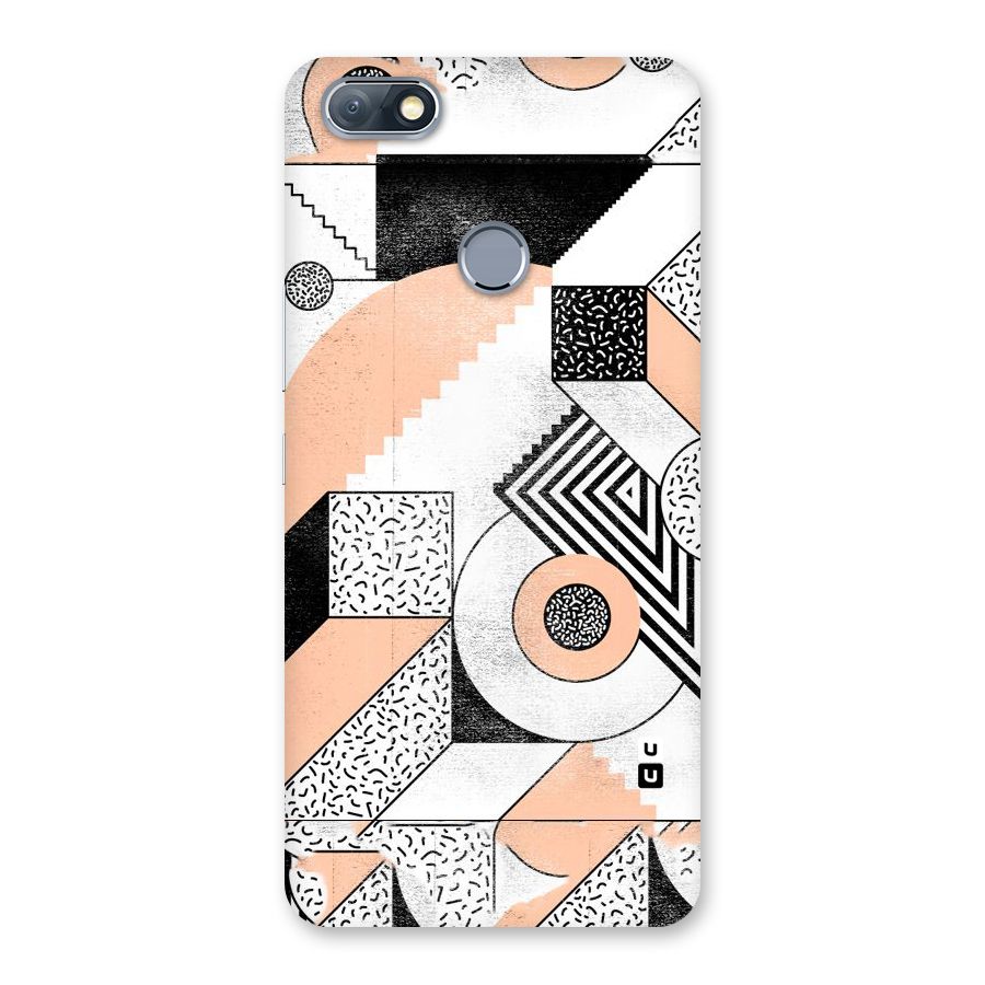 Orange Zig Zag Back Case for Infinix Note 5