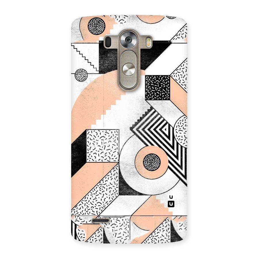 Orange Zig Zag Back Case for LG G3