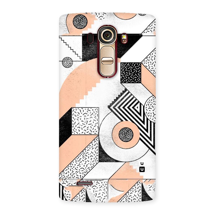 Orange Zig Zag Back Case for LG G4