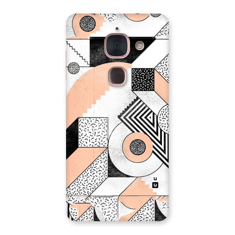Orange Zig Zag Back Case for Le Max 2
