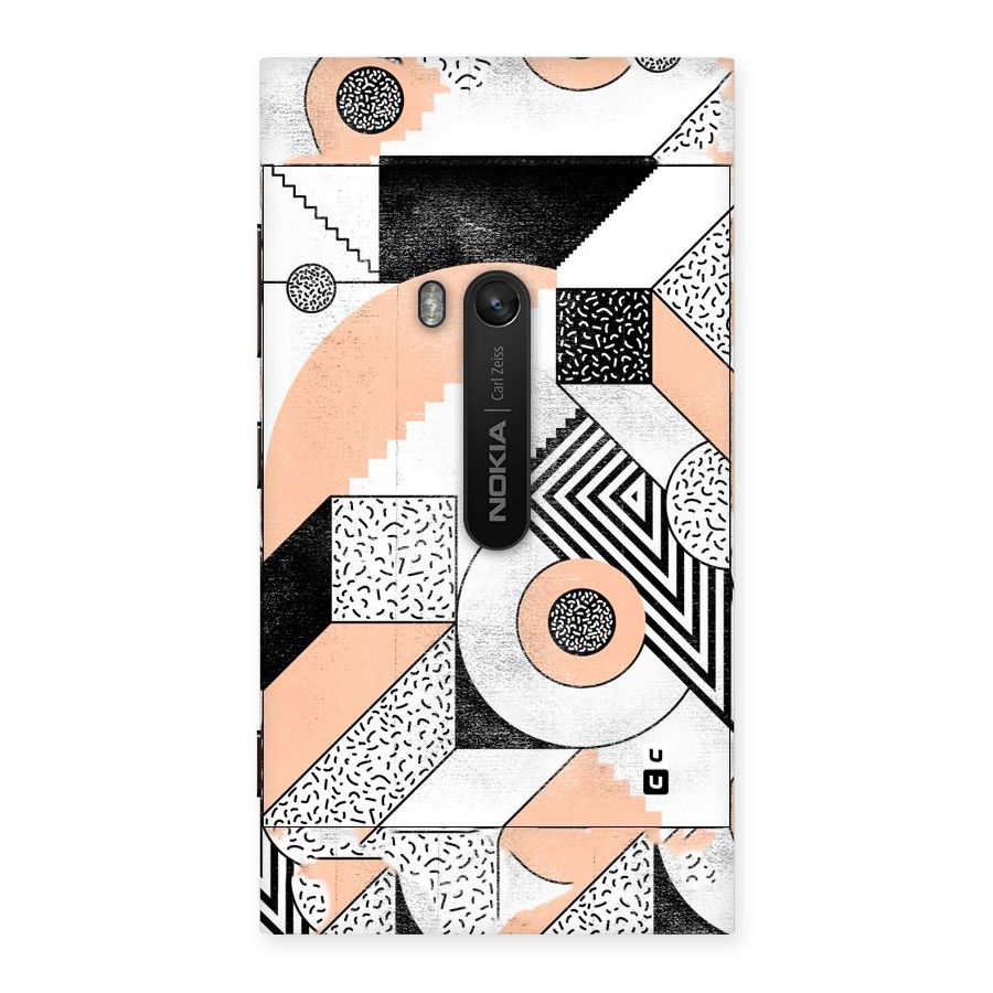 Orange Zig Zag Back Case for Lumia 920