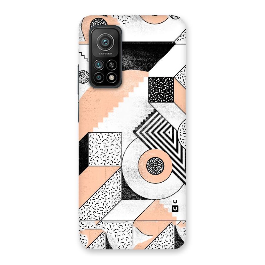 Orange Zig Zag Back Case for Mi 10T Pro 5G