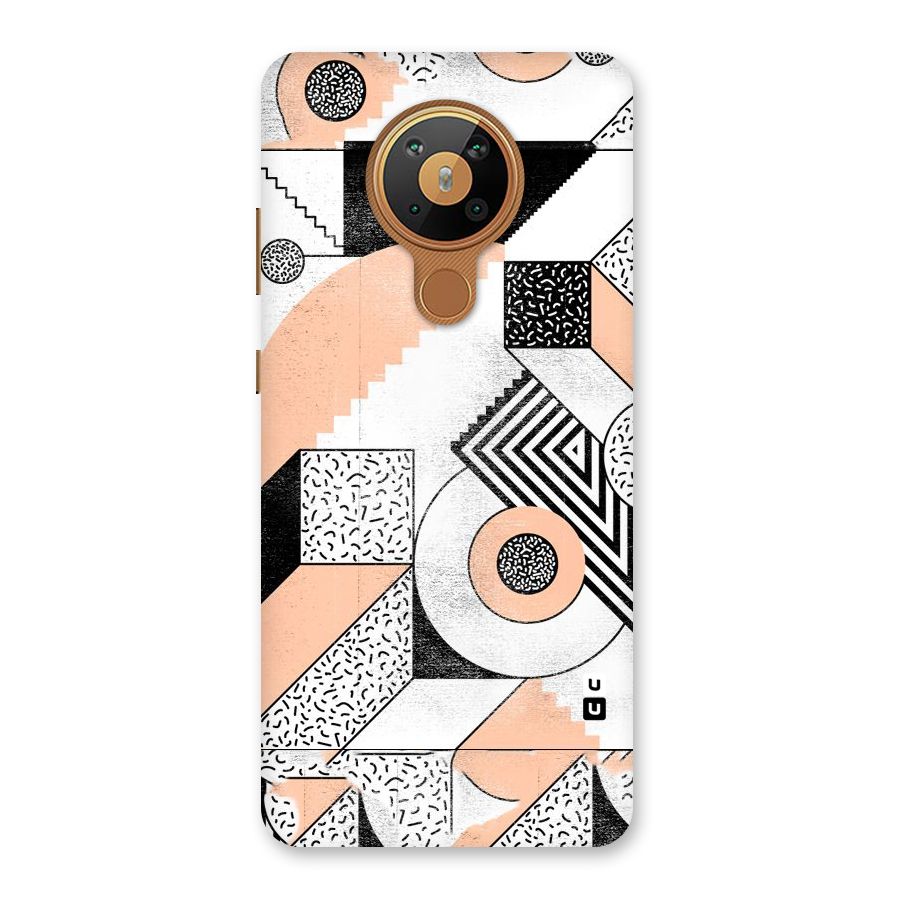 Orange Zig Zag Back Case for Nokia 5.3