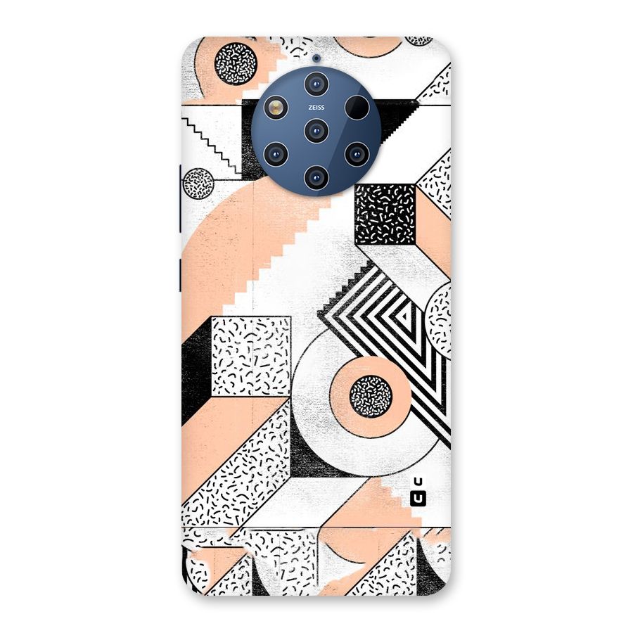 Orange Zig Zag Back Case for Nokia 9 PureView