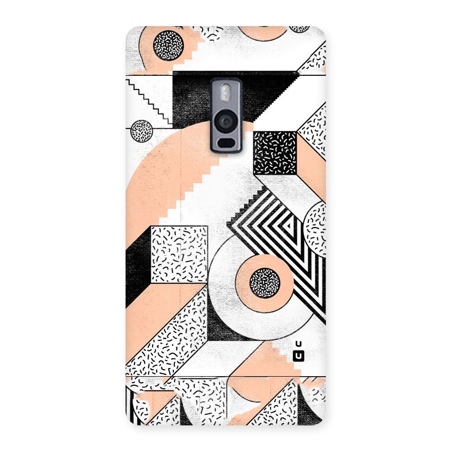 Orange Zig Zag Back Case for OnePlus Two