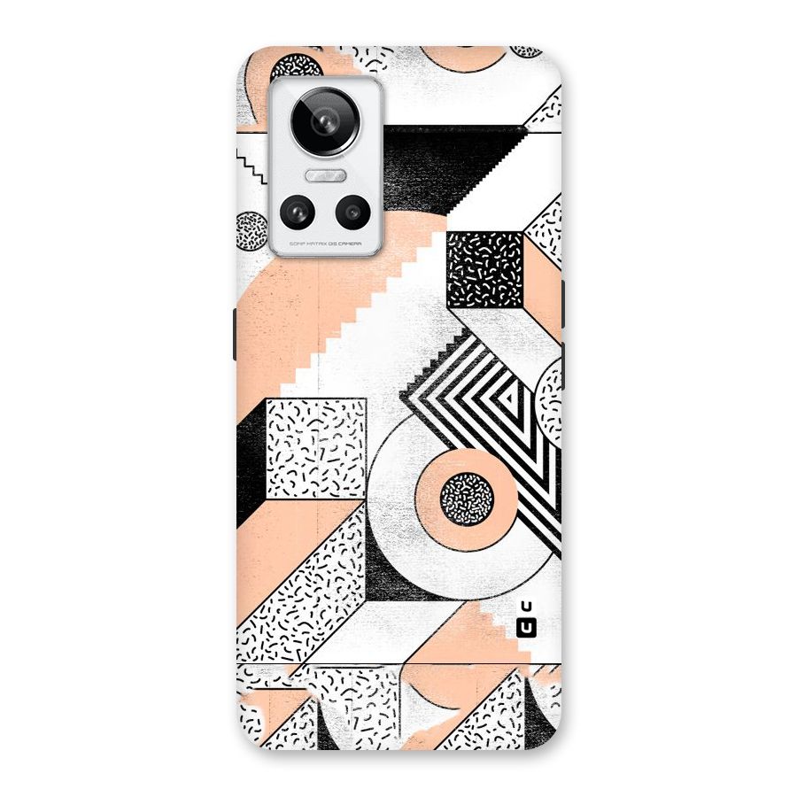 Orange Zig Zag Back Case for Realme GT Neo 3