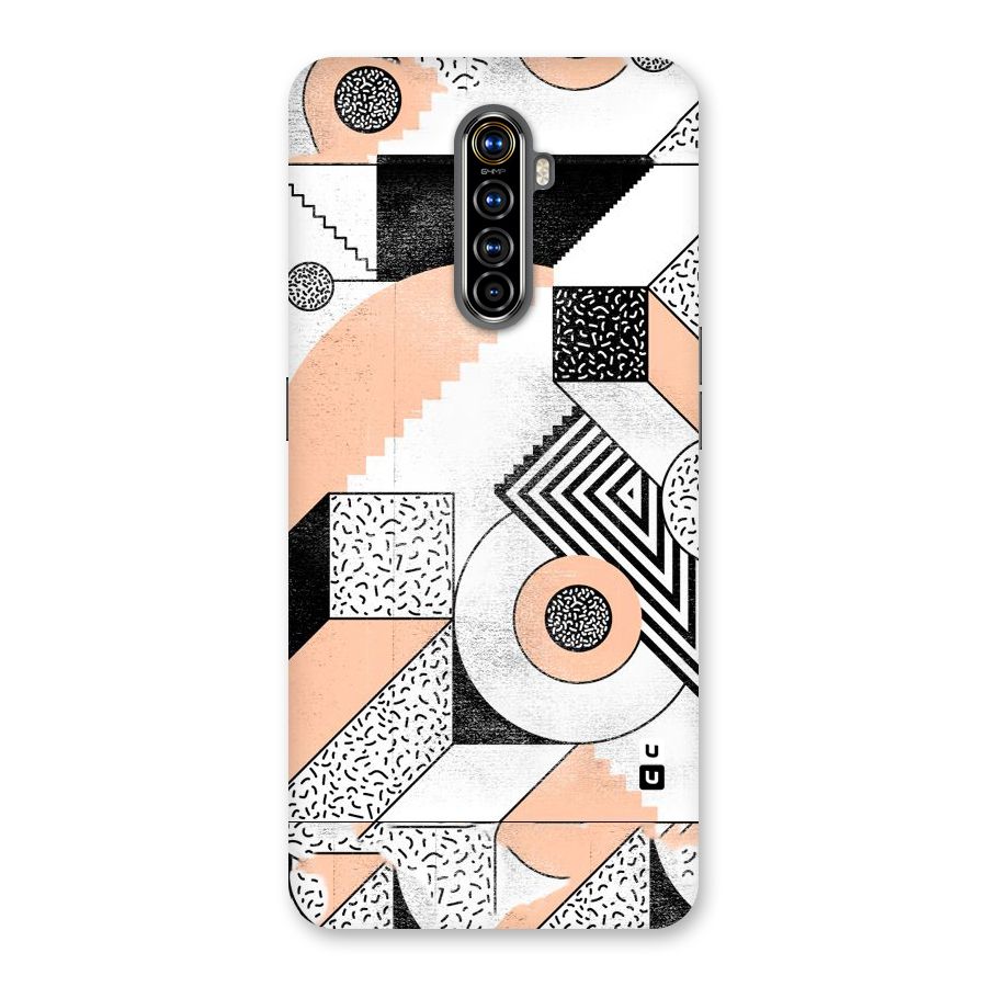 Orange Zig Zag Back Case for Realme X2 Pro