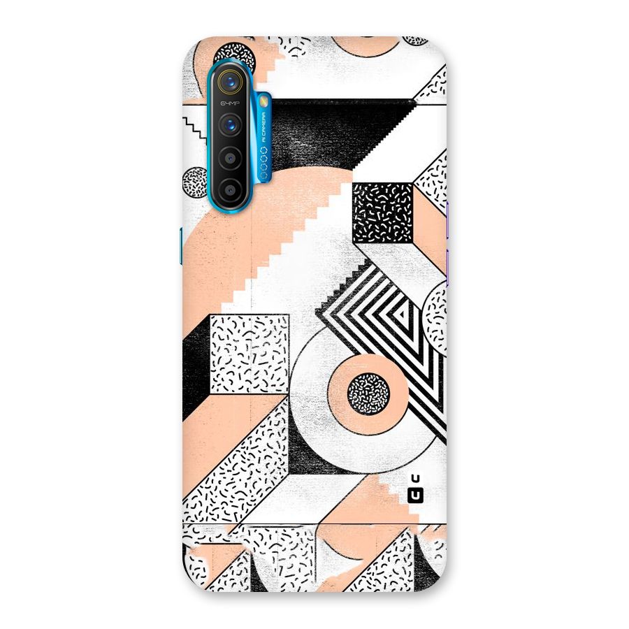 Orange Zig Zag Back Case for Realme XT