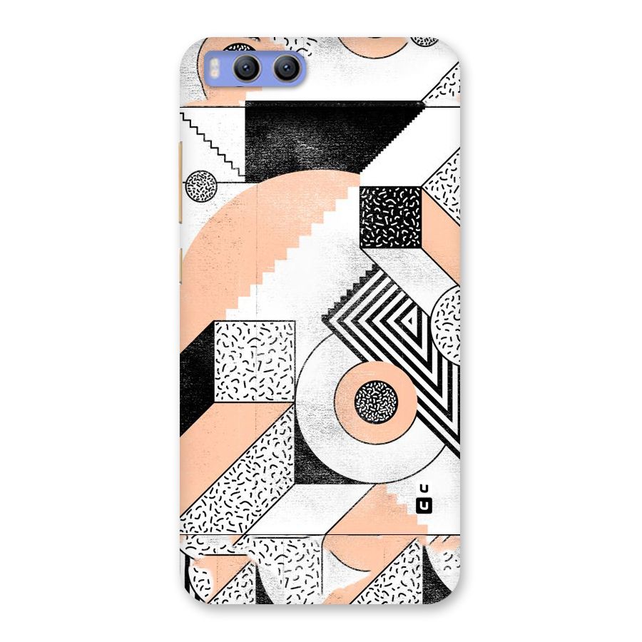 Orange Zig Zag Back Case for Xiaomi Mi 6