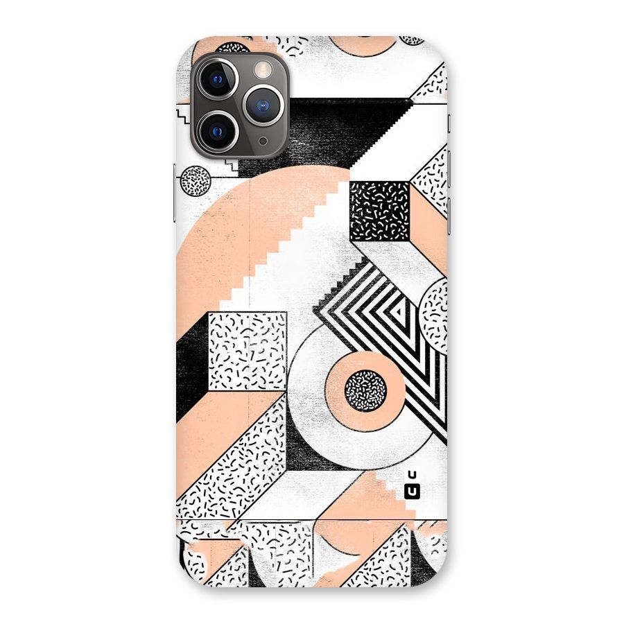 Orange Zig Zag Back Case for iPhone 11 Pro Max