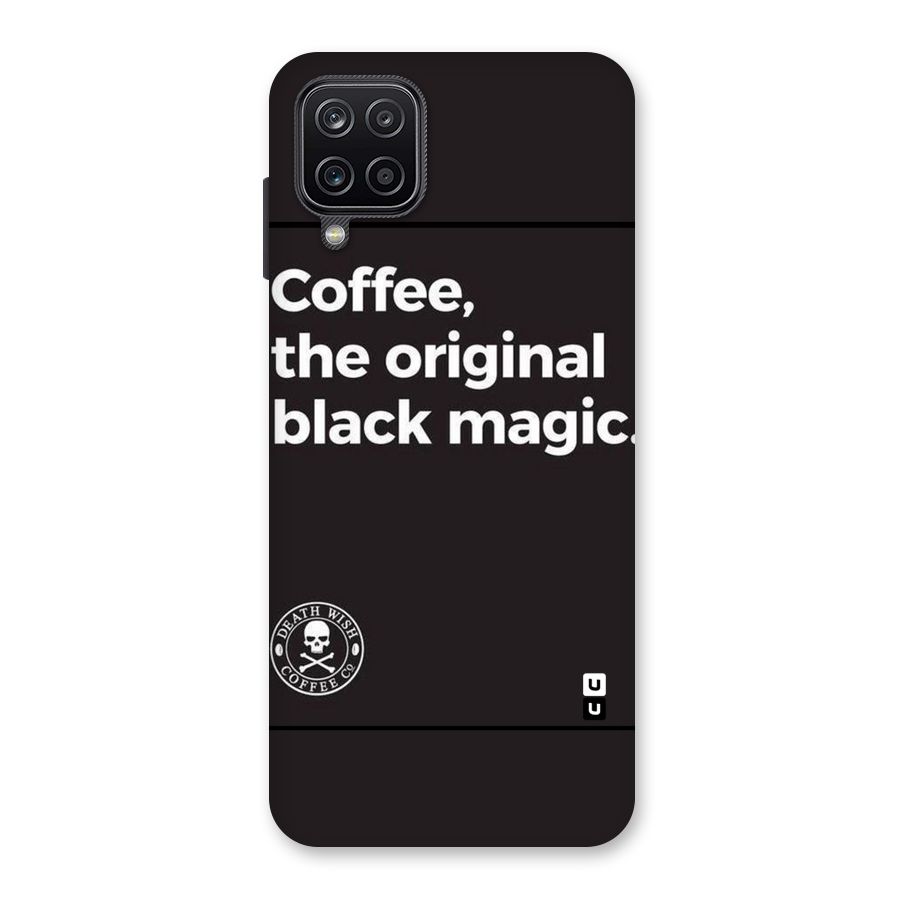 Original Black Magic Back Case for Galaxy A12
