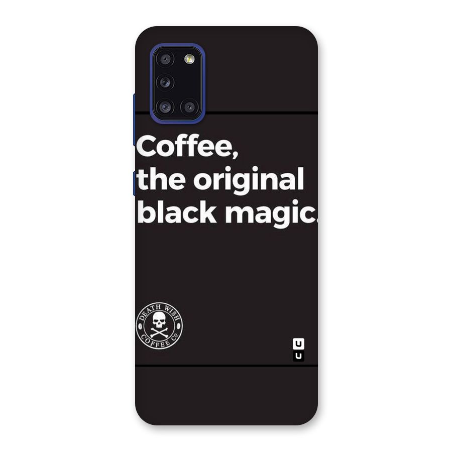 Original Black Magic Back Case for Galaxy A31