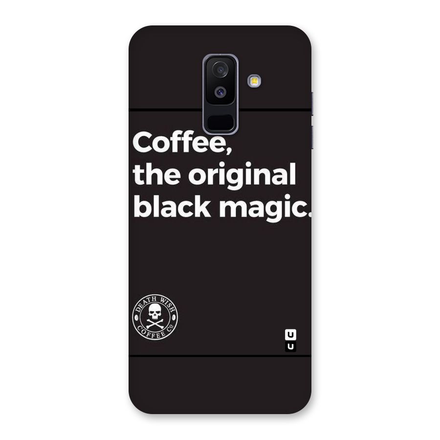Original Black Magic Back Case for Galaxy A6 Plus