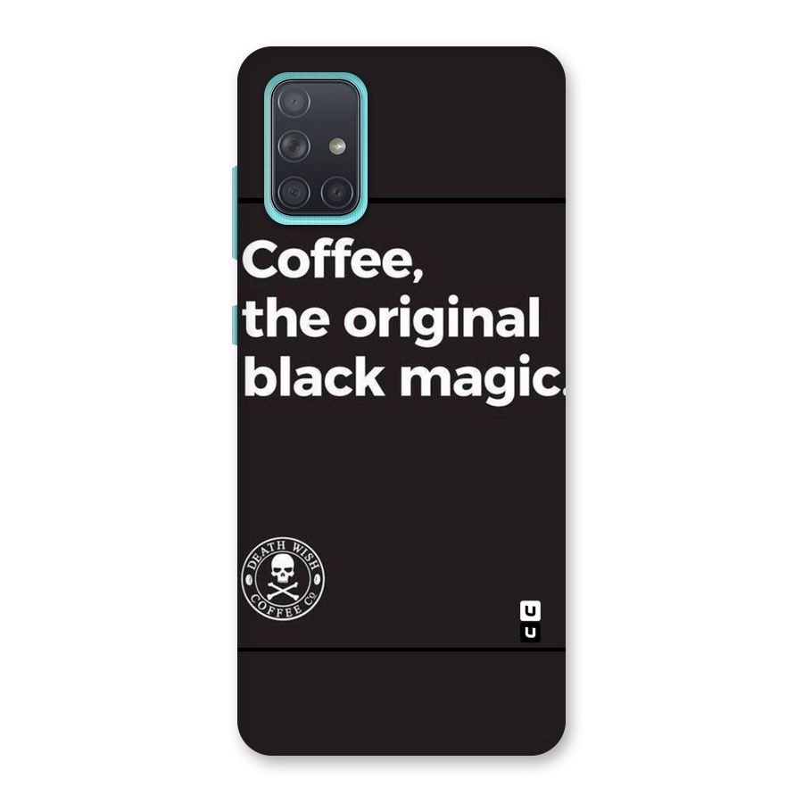 Original Black Magic Back Case for Galaxy A71