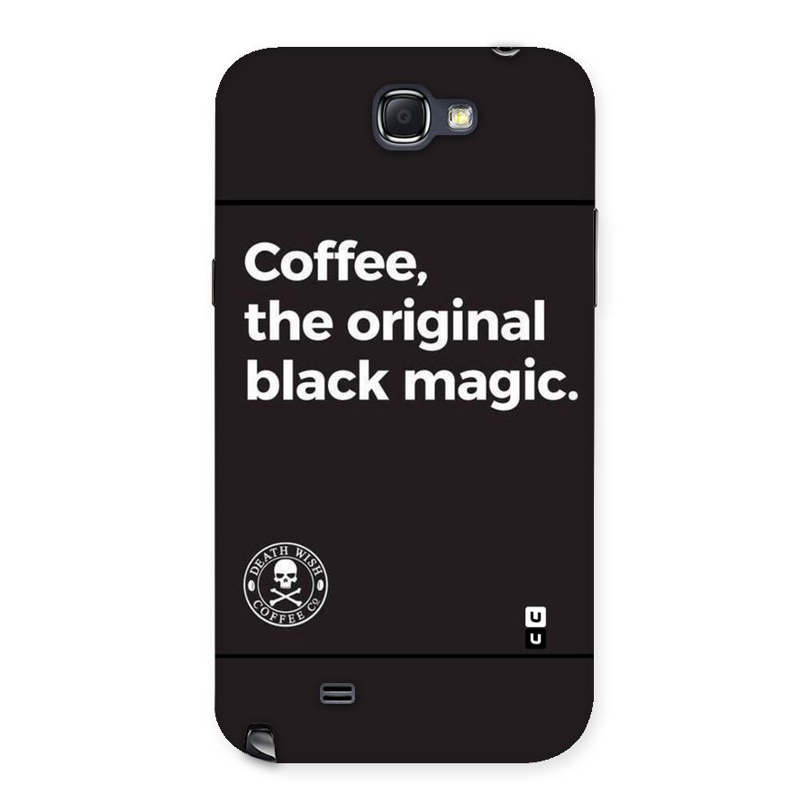 Original Black Magic Back Case for Galaxy Note 2