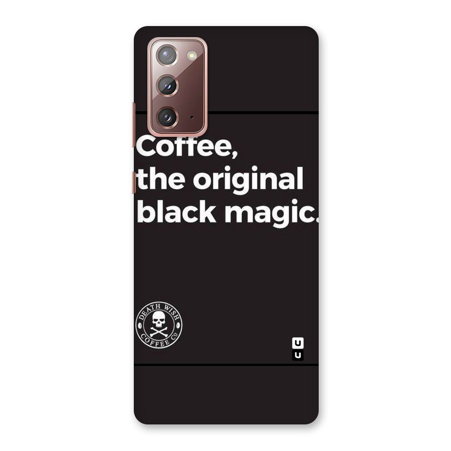 Original Black Magic Back Case for Galaxy Note 20