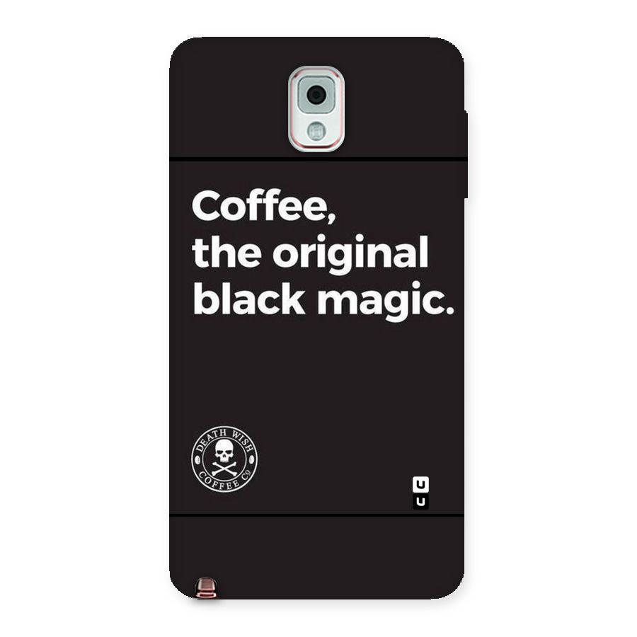 Original Black Magic Back Case for Galaxy Note 3
