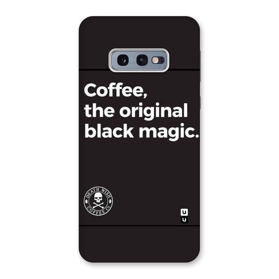 Original Black Magic Back Case for Galaxy S10e