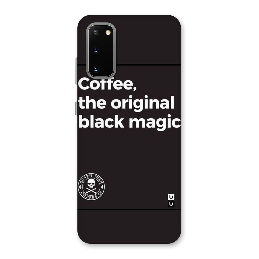 Original Black Magic Back Case for Galaxy S20