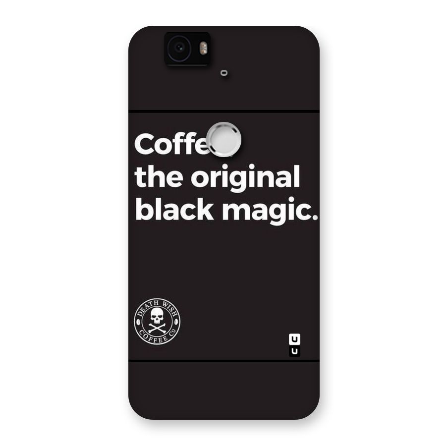 Original Black Magic Back Case for Google Nexus-6P