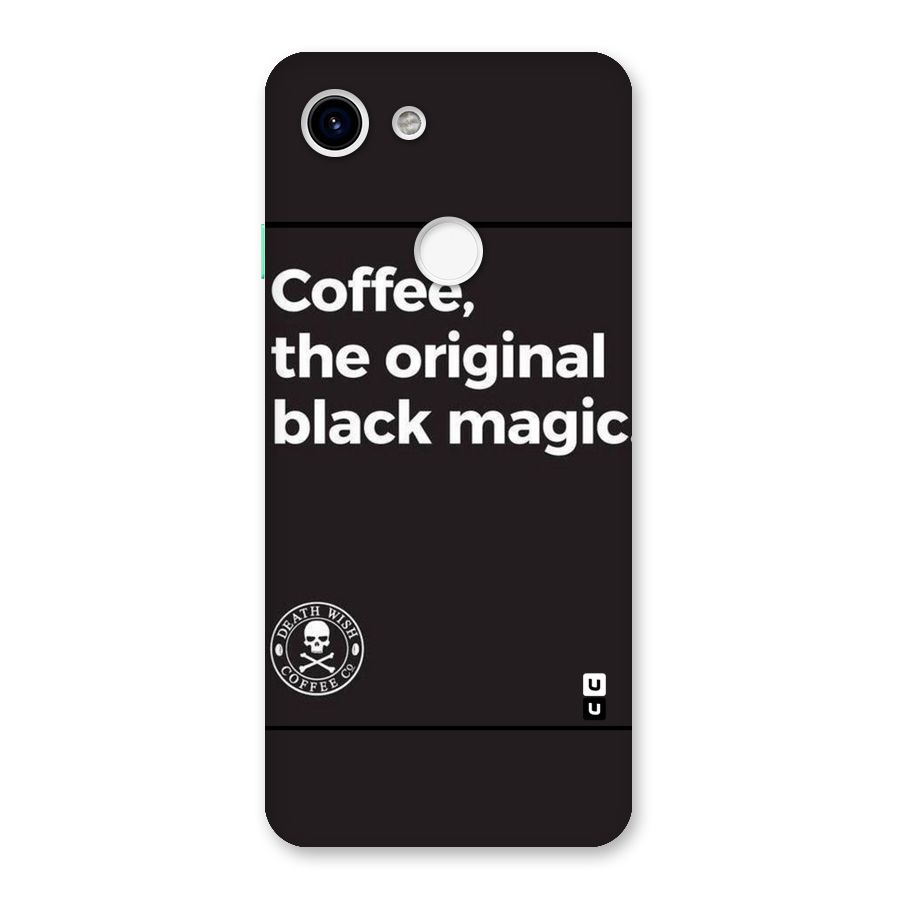 Original Black Magic Back Case for Google Pixel 3