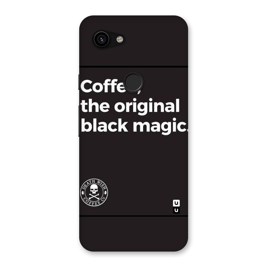 Original Black Magic Back Case for Google Pixel 3a