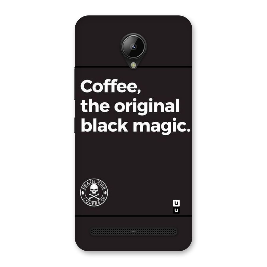 Original Black Magic Back Case for Lenovo C2