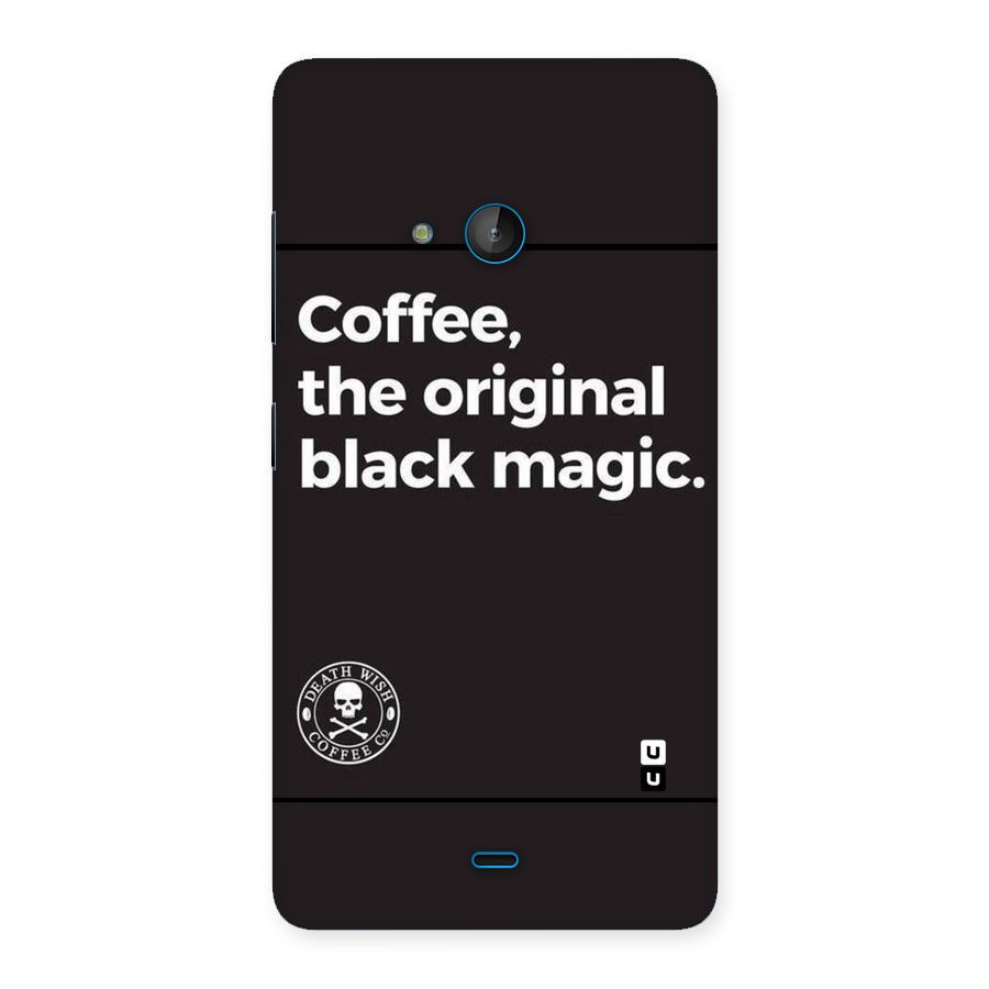 Original Black Magic Back Case for Lumia 540