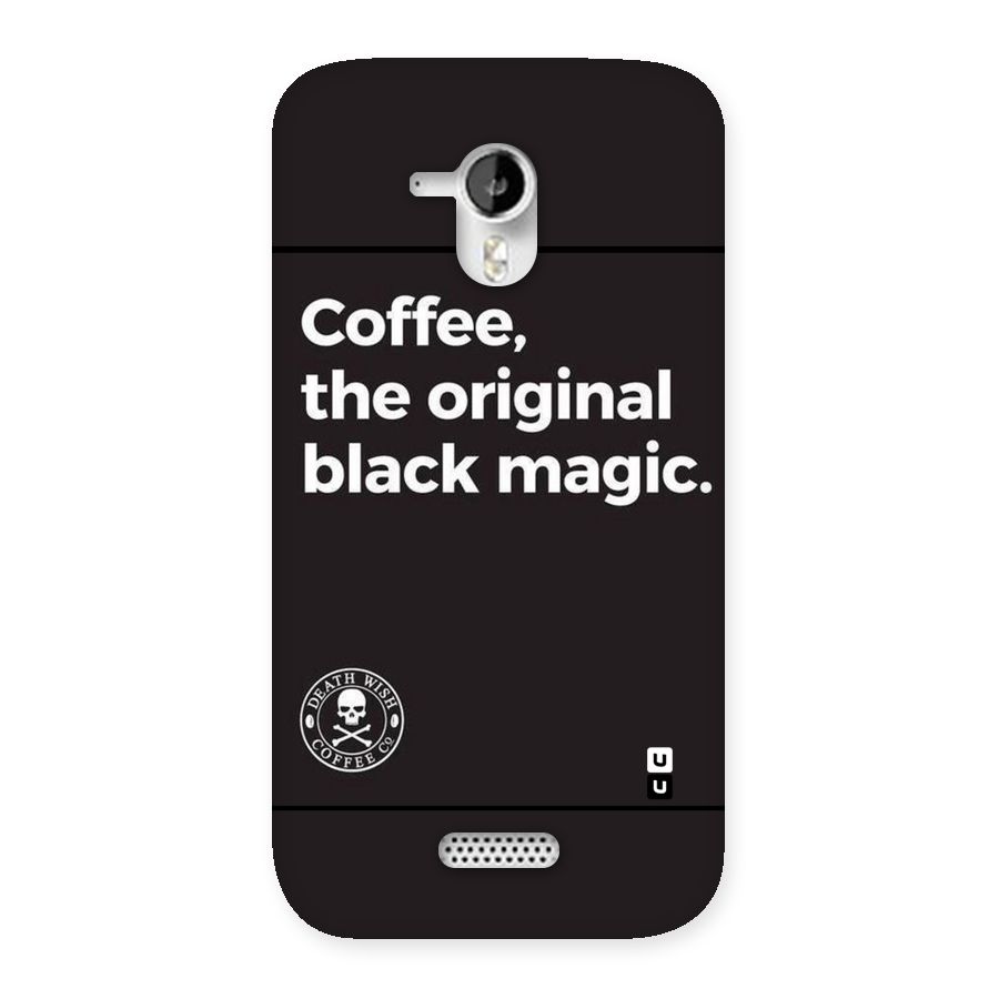 Original Black Magic Back Case for Micromax Canvas HD A116