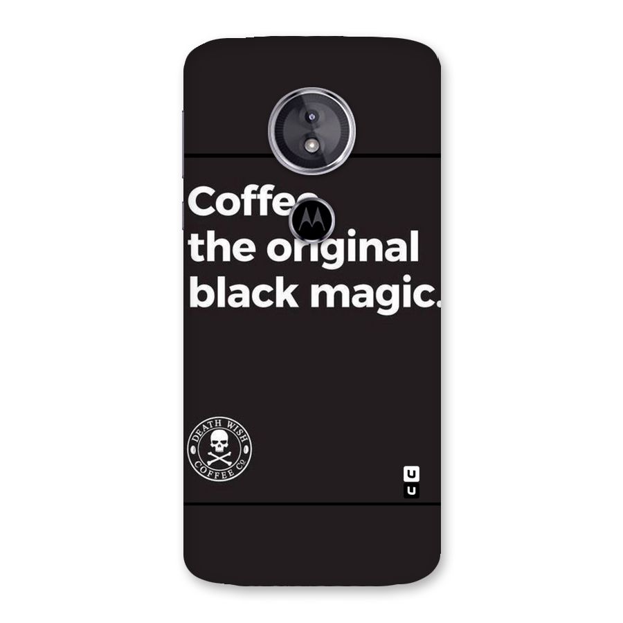 Original Black Magic Back Case for Moto E5