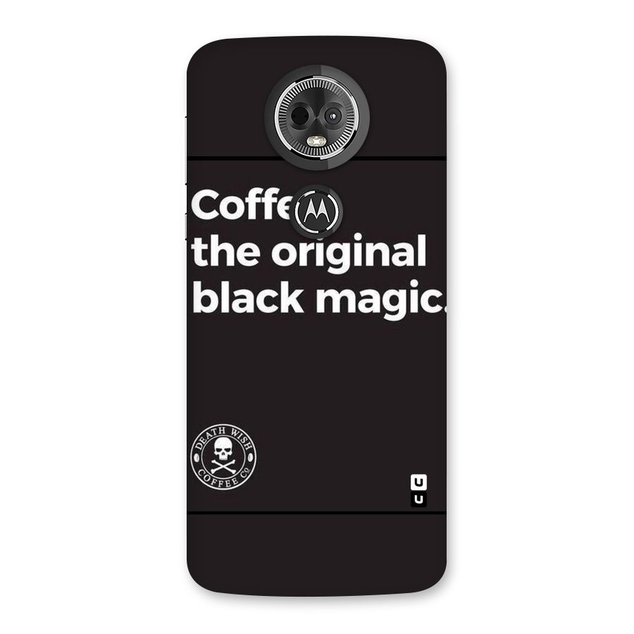 Original Black Magic Back Case for Moto E5 Plus