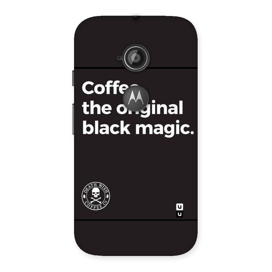 Original Black Magic Back Case for Moto E 2nd Gen