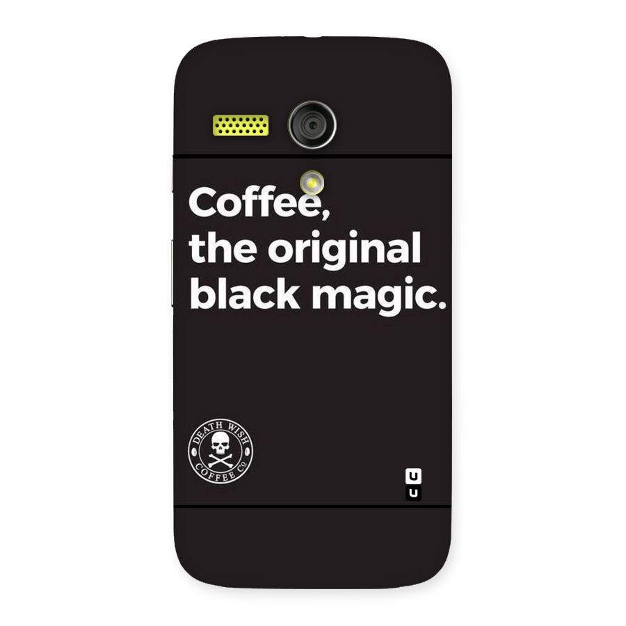 Original Black Magic Back Case for Moto G
