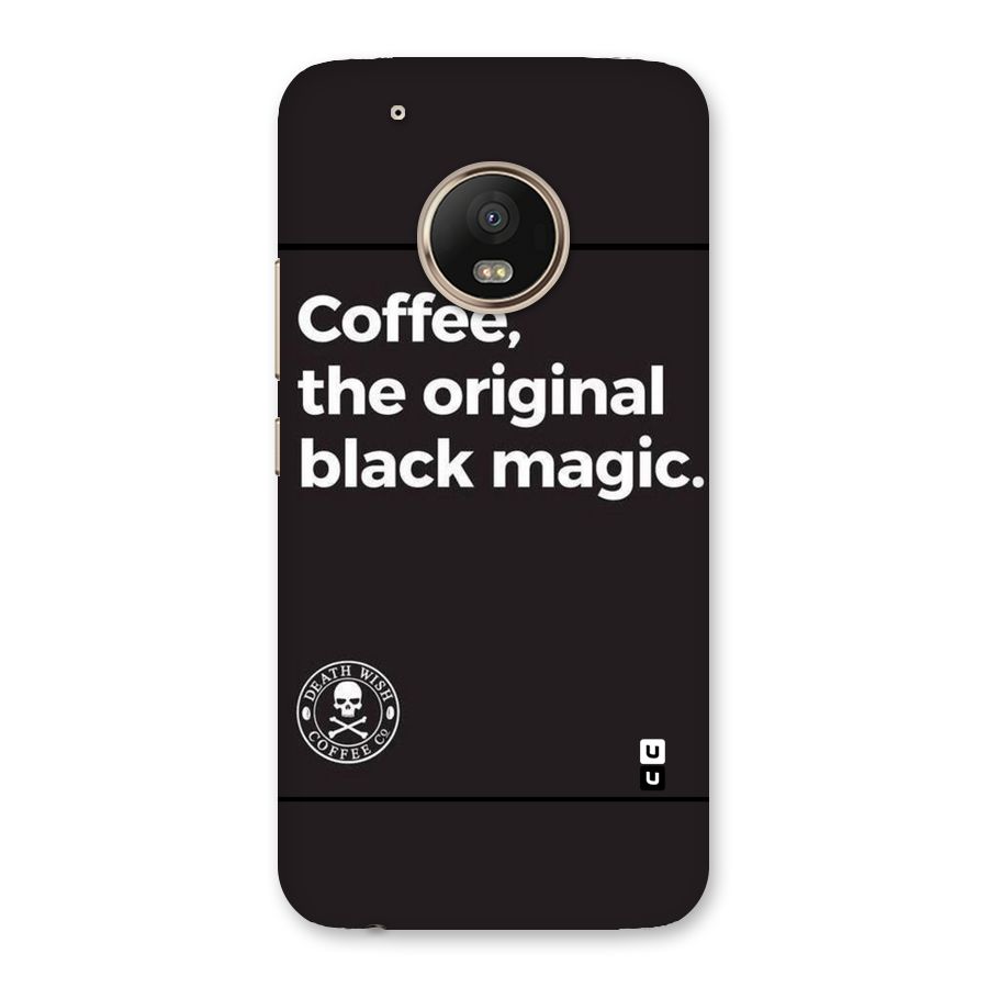 Original Black Magic Back Case for Moto G5 Plus