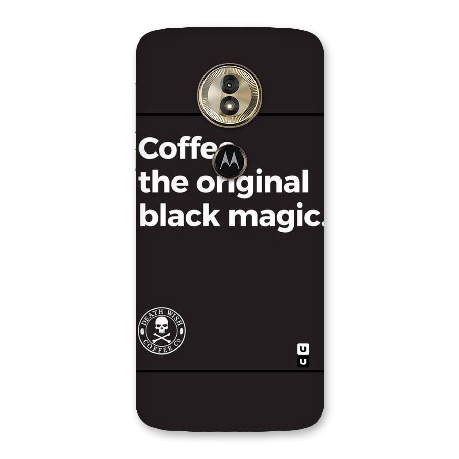 Original Black Magic Back Case for Moto G6 Play