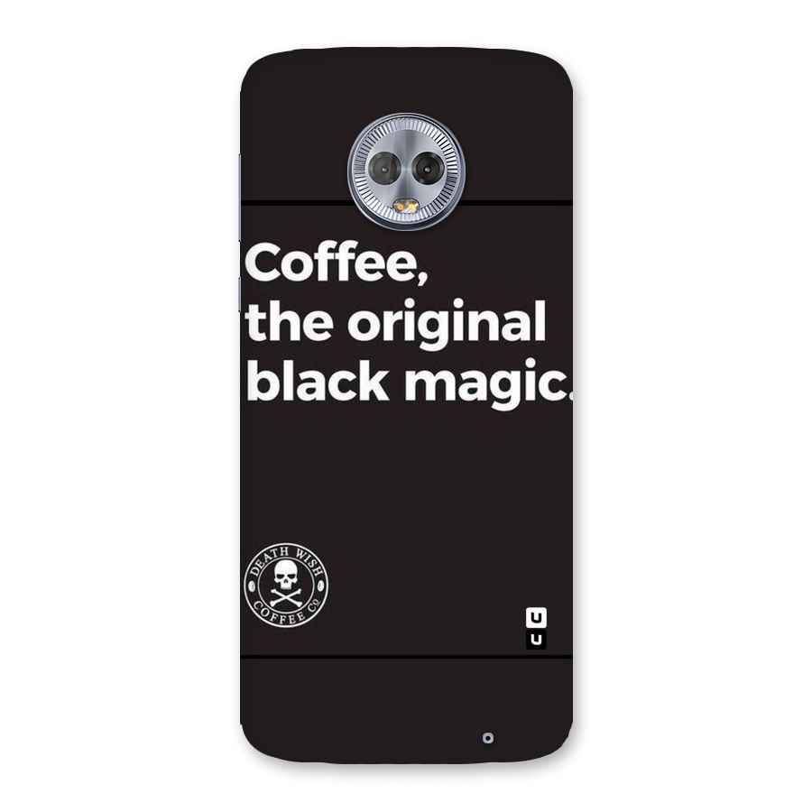 Original Black Magic Back Case for Moto G6 Plus