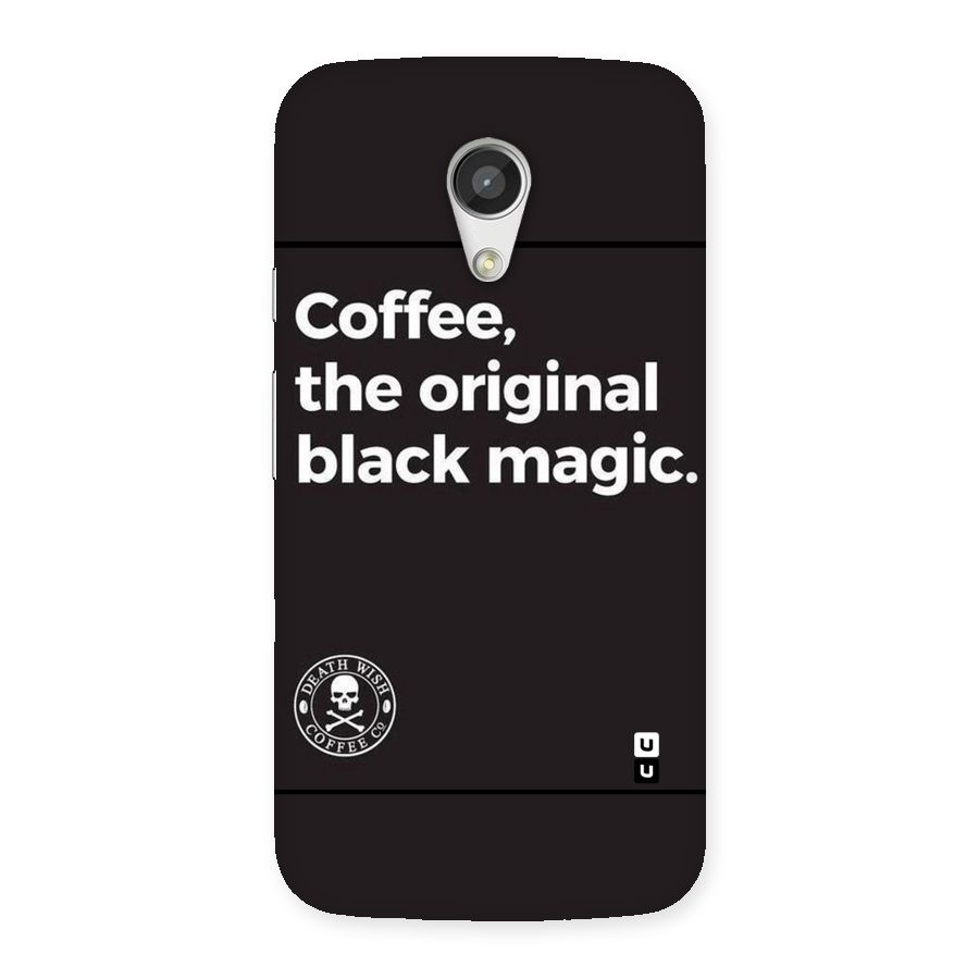 Original Black Magic Back Case for Moto G 2nd Gen